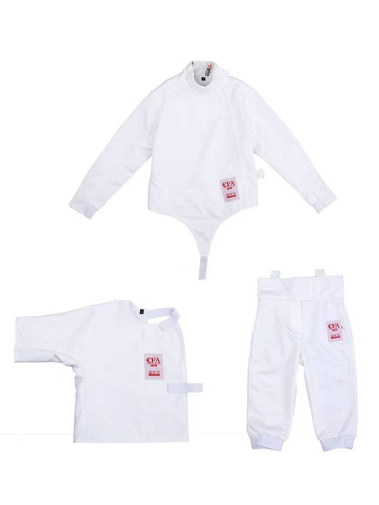 Fencing suit ice silk CFA900N new rules three -piece children's adult equipment full set of competition uniform fencing protection clothes