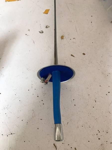 Sword swordsmanship, heavy sword sword sword sword sword training electric stainless steel whole sword can participate in the competition fencing equipment