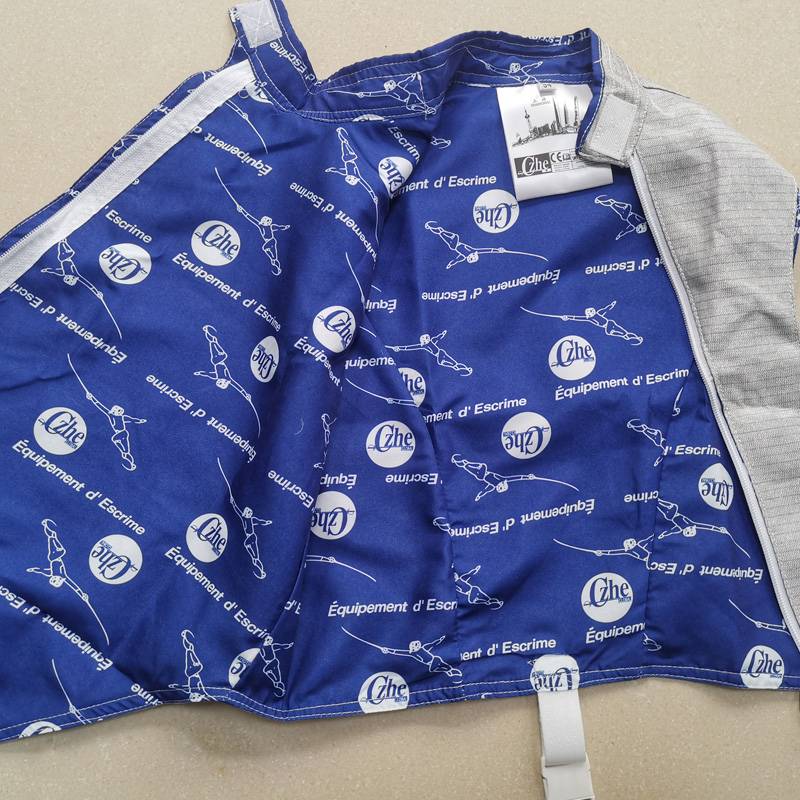 Fencing Metal Clothing Printed Children Adult Flower Sword Sword Metal Cloth CFA Certification can participate in national competitions