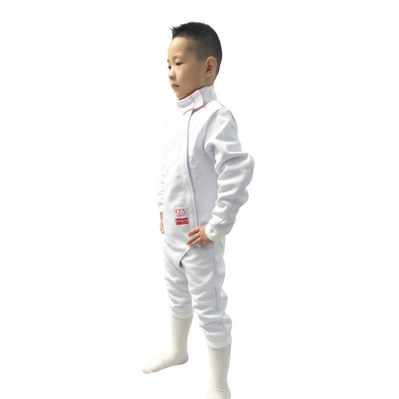 Fencing service three -piece set 2023CFA new rules for children adult protection service 450N/900N can be printed and printed