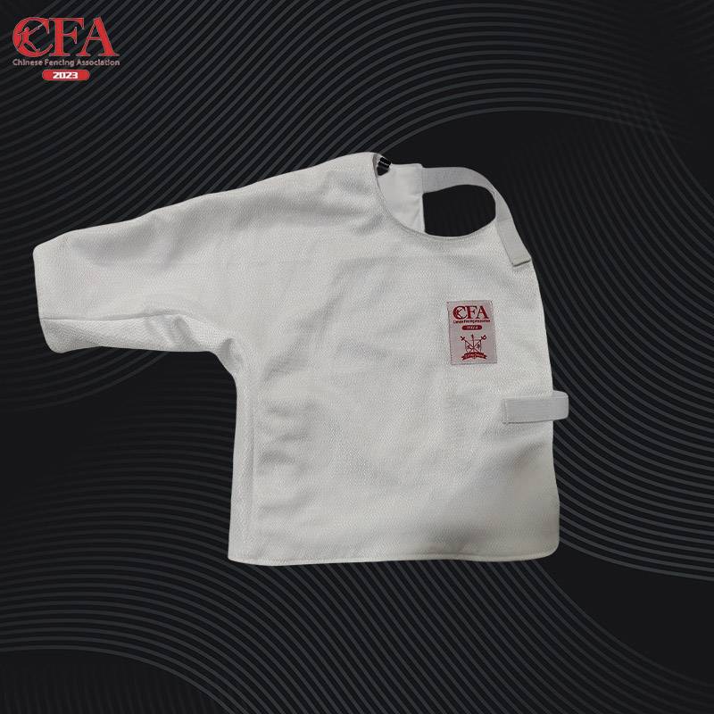 Yiping 450N Summer thin ice wire striker, youth fencing competition uniform three -piece suit, CFA certification