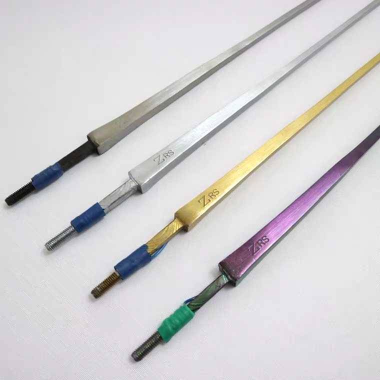 Zhang brand fencing bar Adult Children's Flower Sword Heavy Sword Sword Electric Boutique color strap promotion two hair