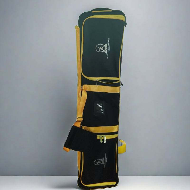 Black with yellow