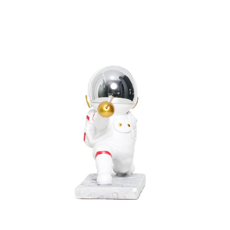 AF fencing creative fencing astronauts hand -made desk ornaments Children's room decoration gift doll