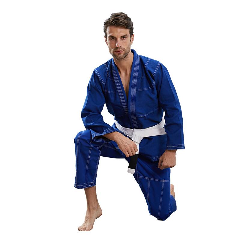 Brazilian Jiu -Jitsu Taoist Men and Women 2019 New Training Jiu -Jitsu Anti -Placing Children's Jiu -Jitsu Kitchi Black Blue and White Customization