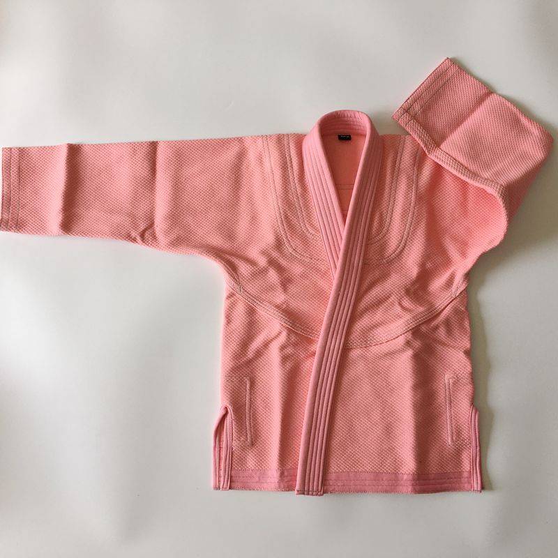 Women's Brazilian Jiu-Jitsu Women's Jiu-Jitsu training suit bjj jiu-jitsu pure cotton pink girl Jiu-Jitsu