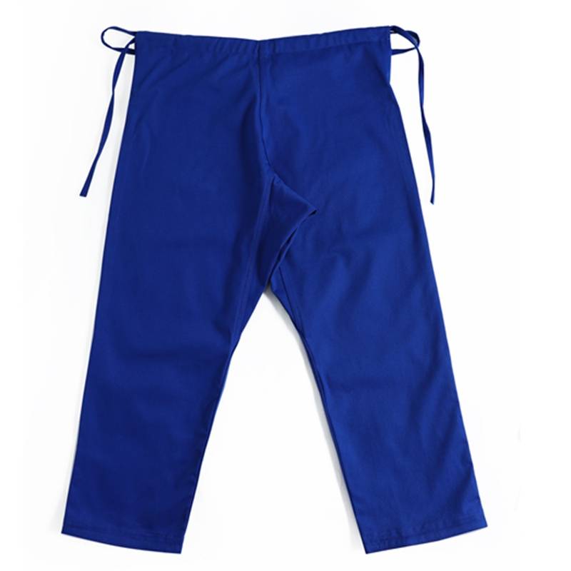 Thick professional judo competition pants 340 grams thick white professional athlete training competition blue white