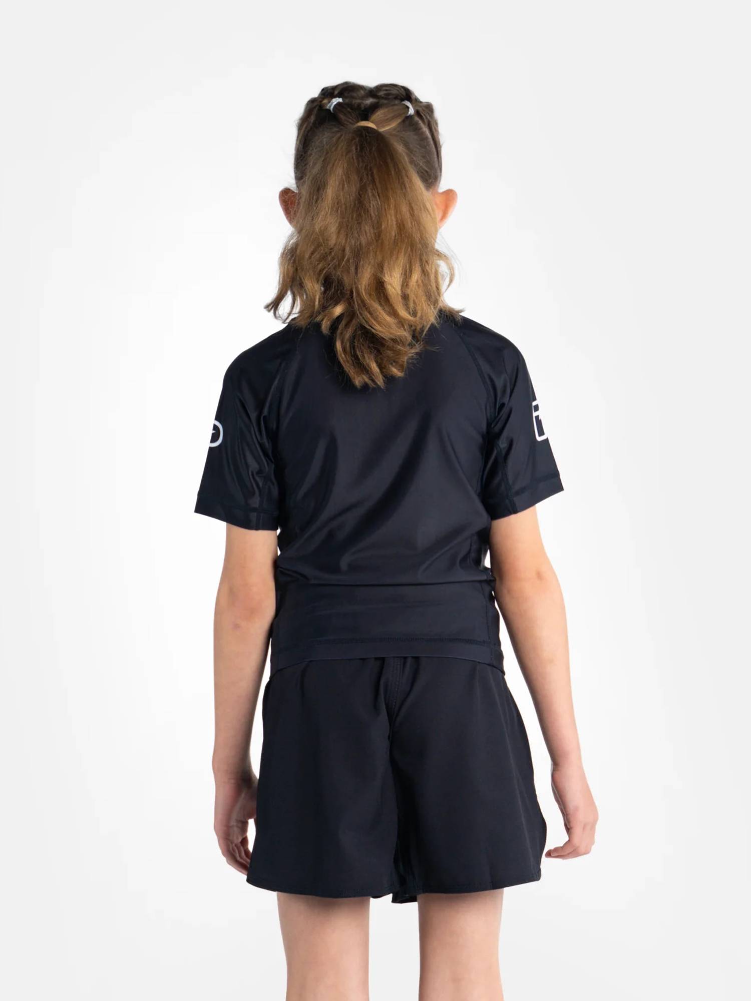 Progressjj spot children's anti -grinding clothes black no -packed clothing Brazilian Jiu -Jitsu official direct operation