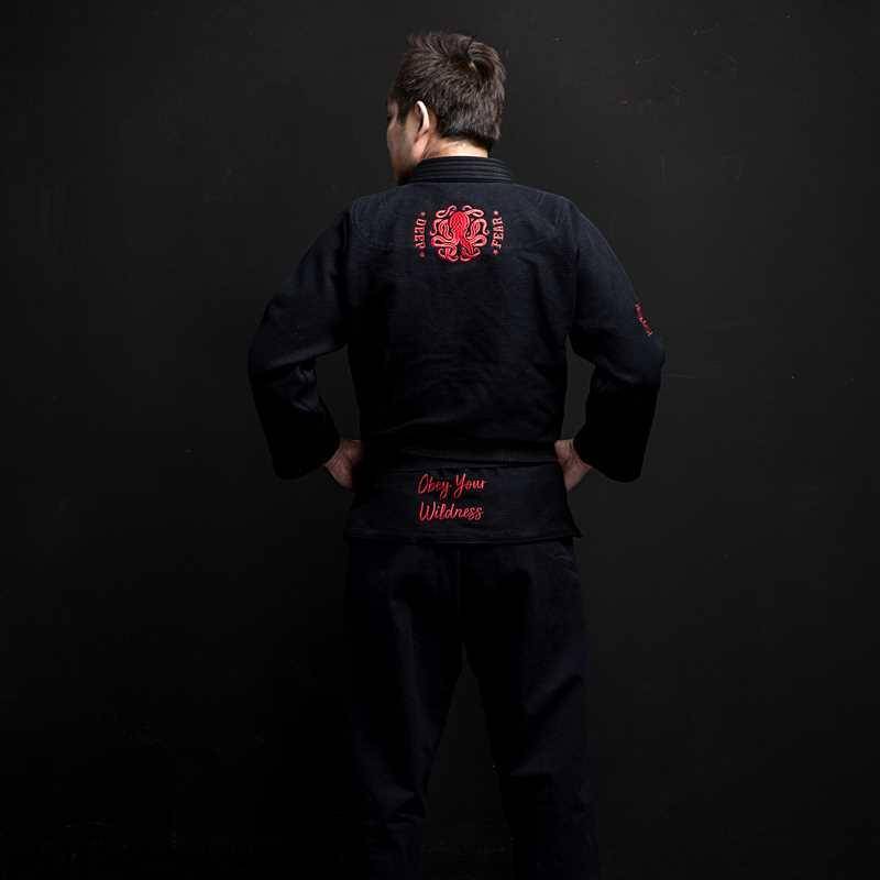 Deep Fear Brazilian Jiu -Jitsu Taoist adult Judo Anti -Placing Children's Jiu -Jitsu Bjj Gi Jiujitsu