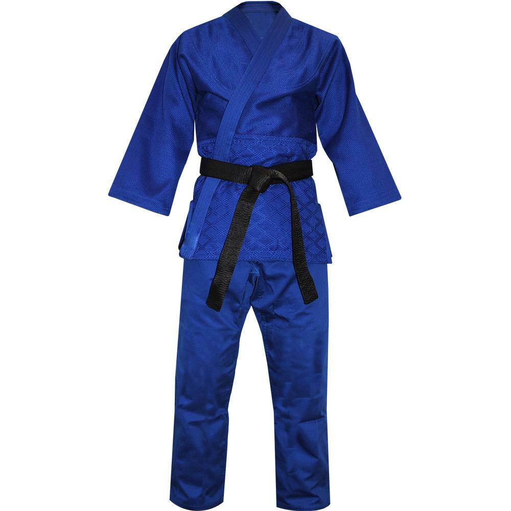 Men and women Judo clothing novice children's adult judo training competition clothes blue judo clothing xxxl