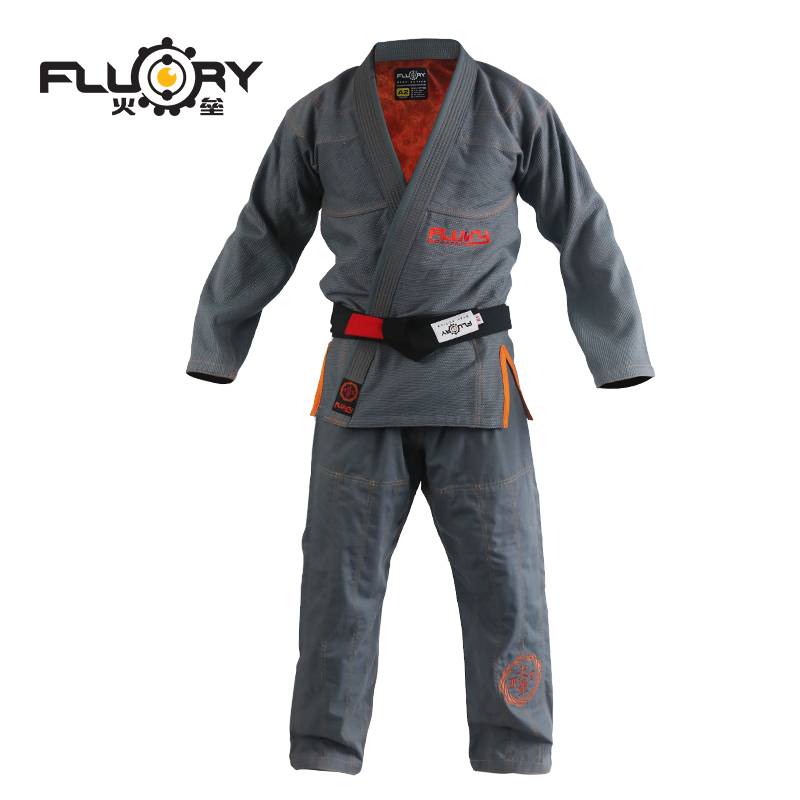 FLUORY Fire Blood Brazil Jiu -Jitsu Dao Bjj Gi Casual Adult Professional Judo 2019 New