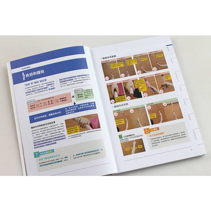 Badminton training diagram 126 exercises quickly improve the foundation and actual combat skills