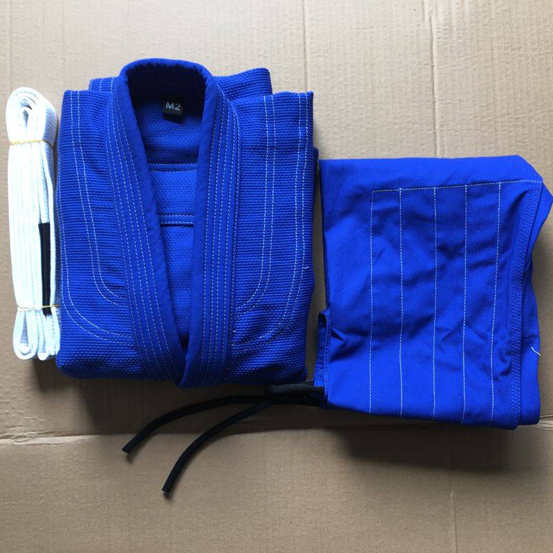 Professional Brazilian Jiu -Jitsu clothing BJJ GI Barou training competition service children's adult light board Jiu -Jitsu suit black blue and white
