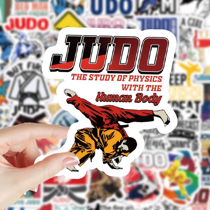 206 cartoon traditional martial arts juvenile stickers INS personalized graffiti creative desktop mobile phone handbook decoration stickers