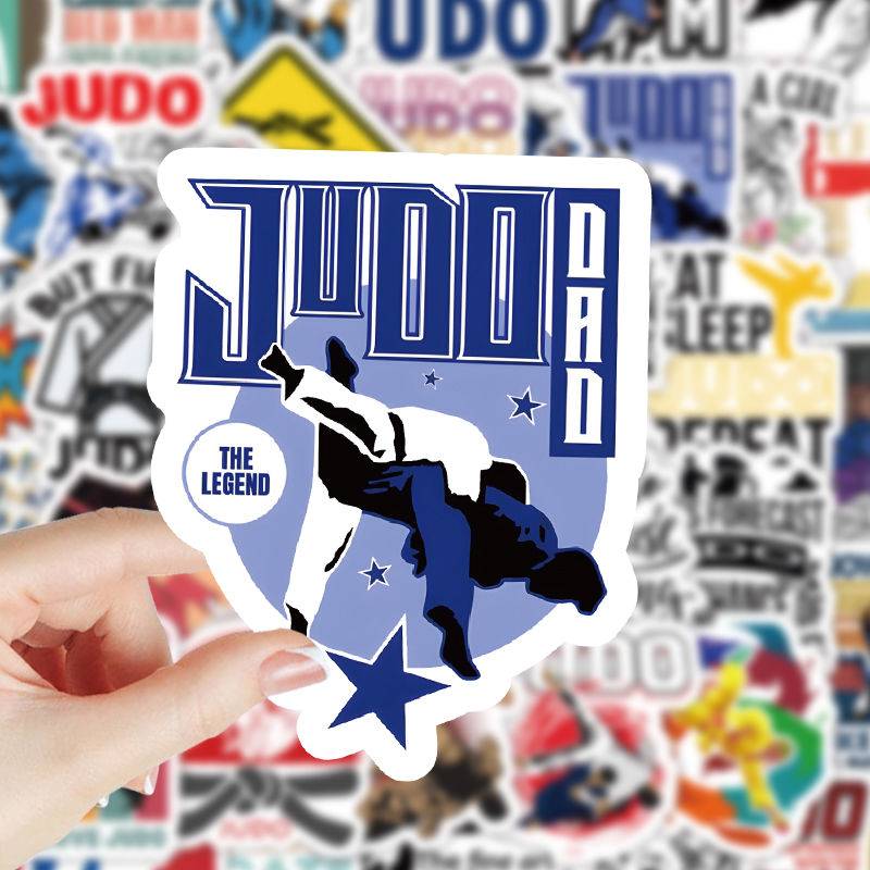 206 cartoon traditional martial arts juvenile stickers INS personalized graffiti creative desktop mobile phone handbook decoration stickers