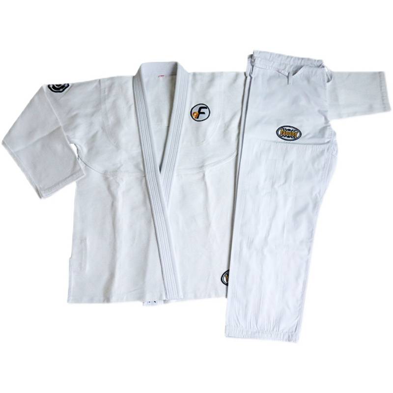 FLUORY Fire Blood Brazil Jiu -Jitsu clothing BJJ GI Judo professional children adult Jiu -Jitsu men's customization