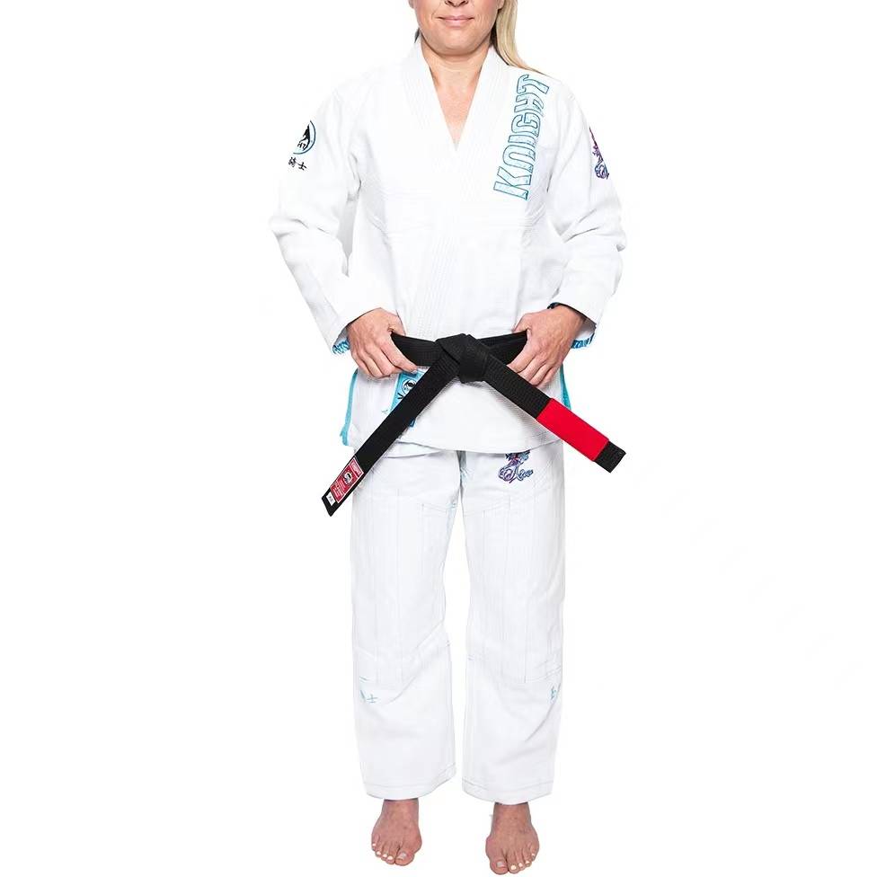 Brazilian Jiu -Jitsu Taoist Women's Children's Jiu -Jitsu Knight Jade Leaf BJJ GI Professional Competition Training Set