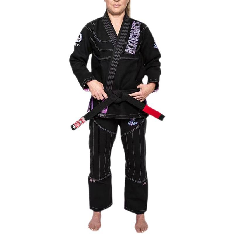 Brazilian Jiu -Jitsu Taoist Women's Children's Jiu -Jitsu Knight Jade Leaf BJJ GI Professional Competition Training Set