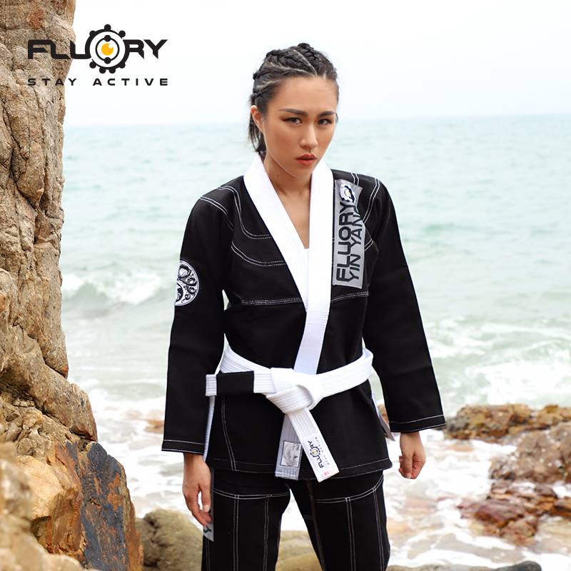 Fluory fire base new Brazilian Jiu -Jitsu drooling couple men and women bjj gi casual adult professional Judo clothing