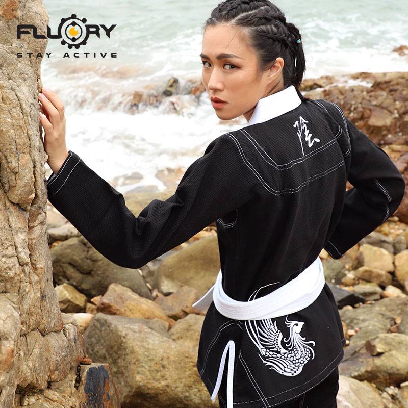 Fluory fire base new Brazilian Jiu -Jitsu drooling couple men and women bjj gi casual adult professional Judo clothing