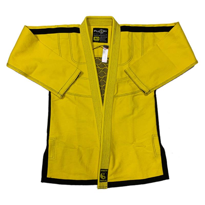 Fluory Fire Blood Brazil Jiu -Jitsu Taoism BJJ GI Adult Journey Professional Martial Arts Professional Martial Arts