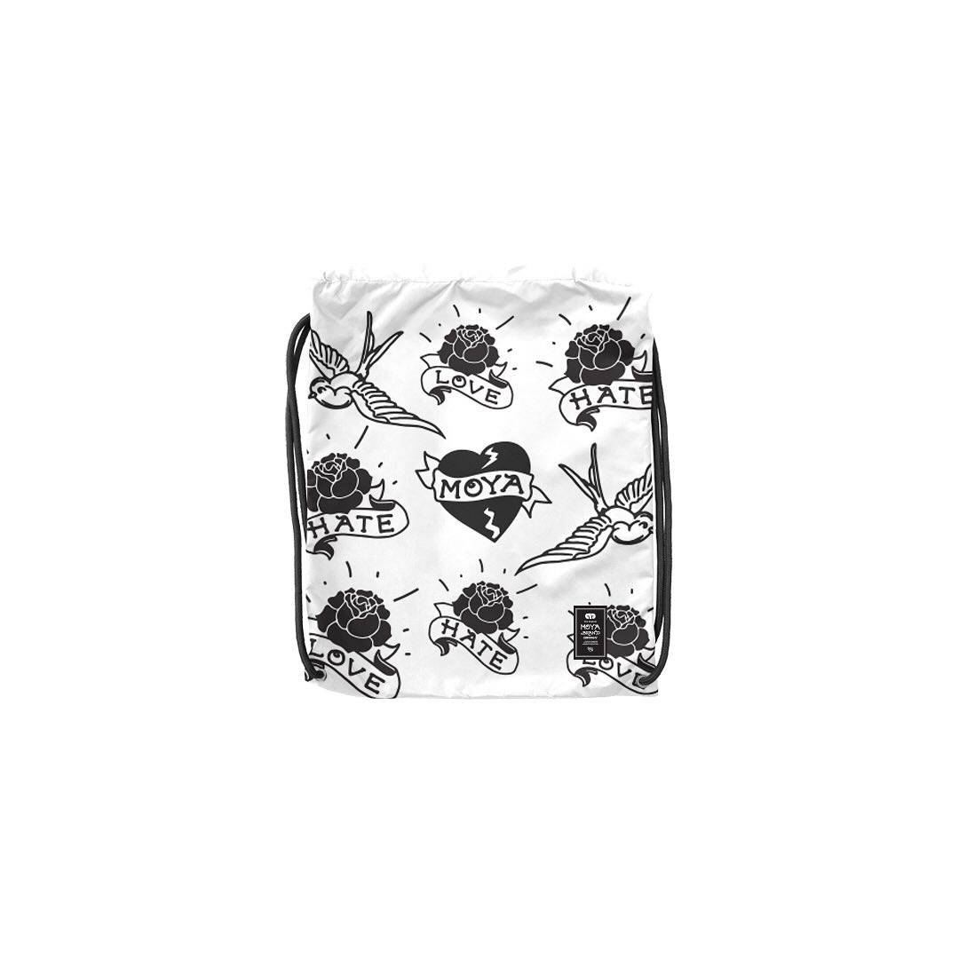 MOYA Love Hate Adult White GI Brazilian Jiu -Jitsu Dao clothes white spot