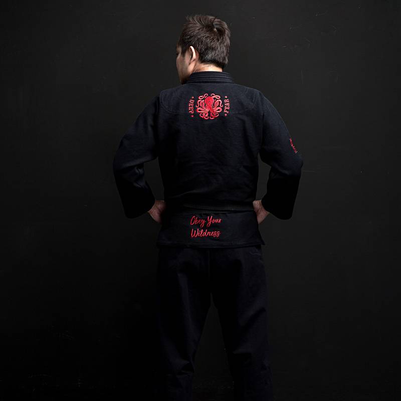 Deep Fear Brazil Jiu -Jitsu Tunny Children's Jiu -Jitsu Girl Judo Anti -Placing Bjjgi Jiujitsumma