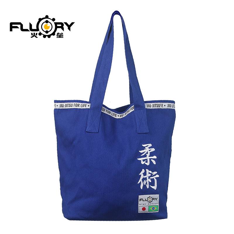 Fluory fire base new Brazilian Jiu -Jitsu daughter bag men and women BJJ GI casual adult juvenile clothing