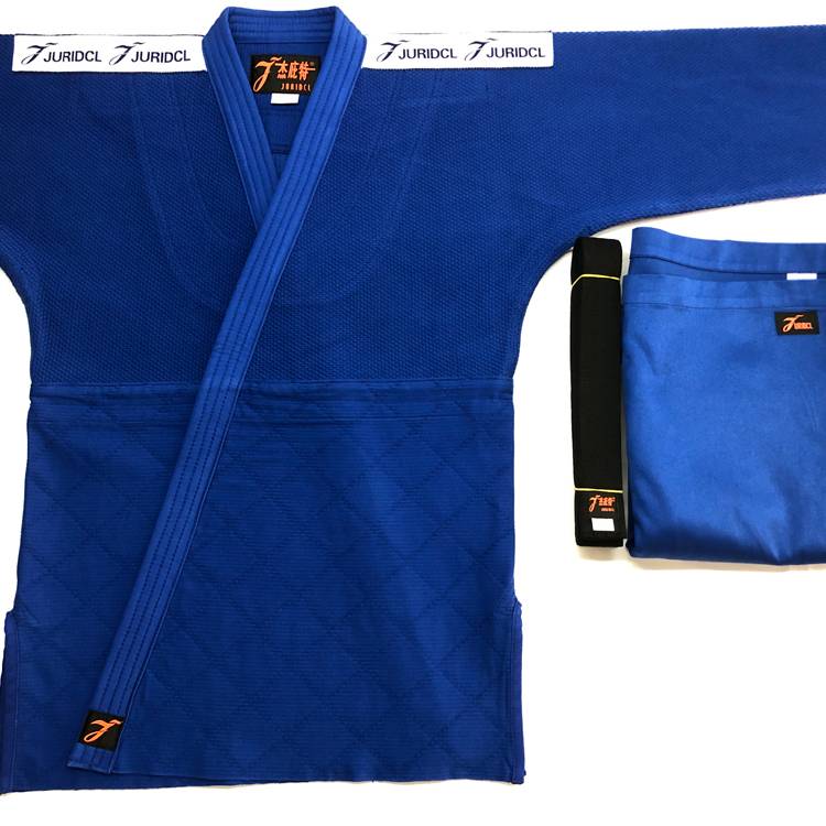 Jepitte professional competition standard thickened bamboo festival pure cotton cotton adult judo clothes training blue and white clothing