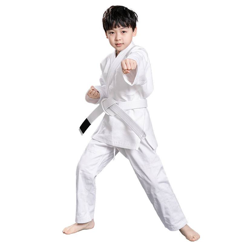 Brazilian Jiu -Jiu -Jiu -Jitsu Defense Putting Men and Women's Professional Training Server Children Adult Jiu -Jitsu clothes black blue and white
