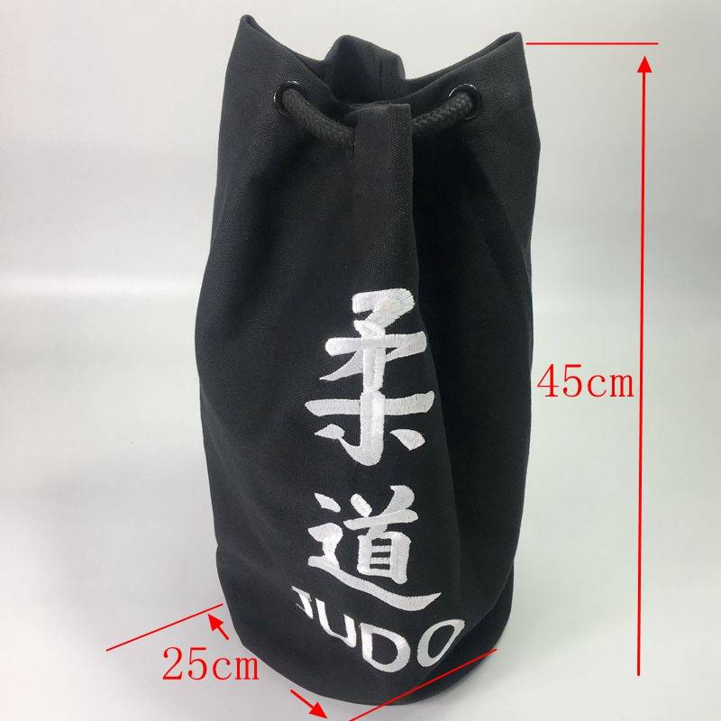 Judo judo embroidered waterproof pumping rope sports back bag backpack