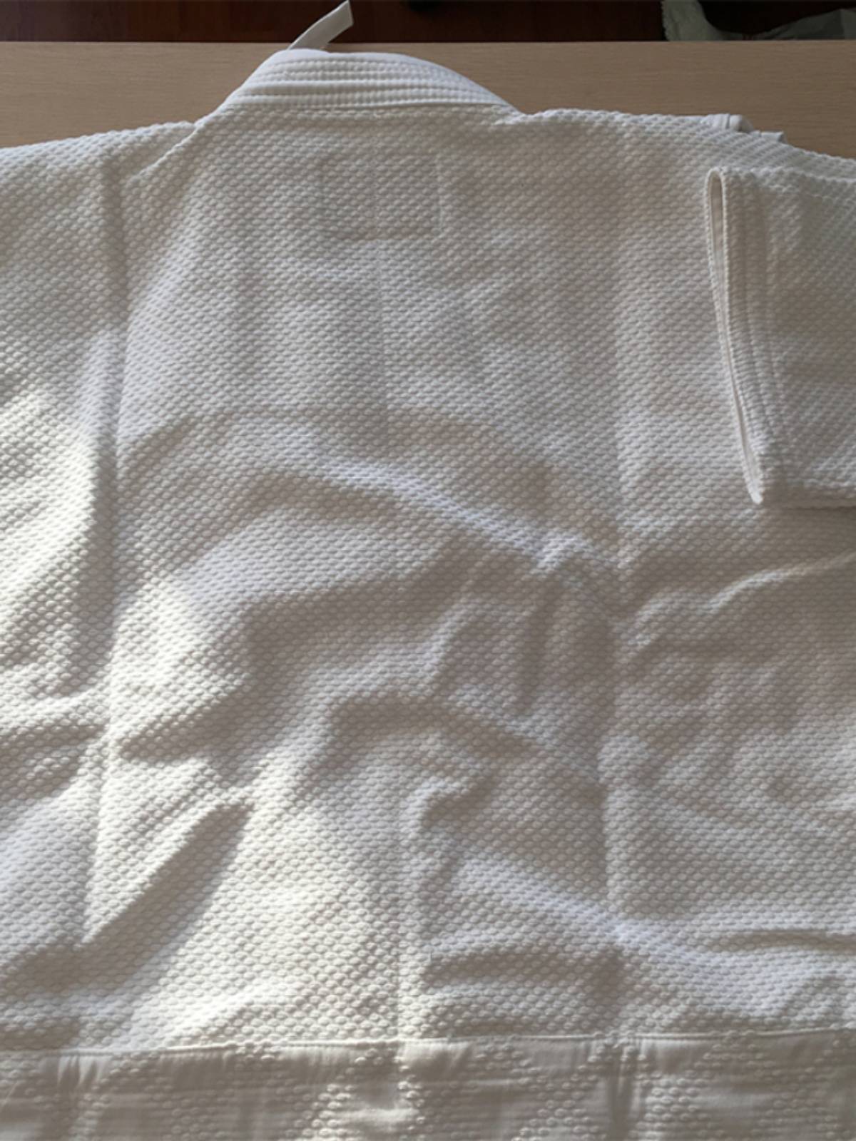 Judo clothing thick adult men's and women's professional competition Journal suit standard training clothes white bamboo pattern pure cotton belt