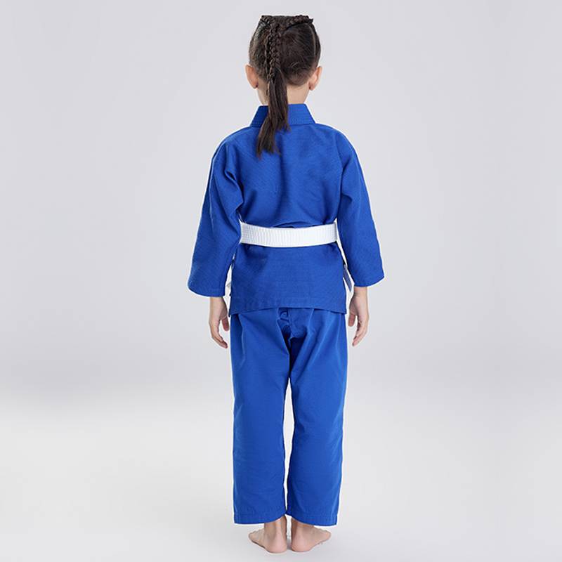 Fluory fire barrier Children's solid color juvenile clothing pants two -piece set Kid's bjj gi