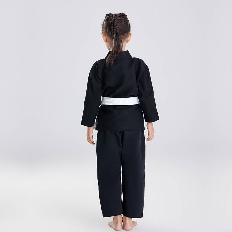 Fluory fire barrier Children's solid color juvenile clothing pants two -piece set Kid's bjj gi
