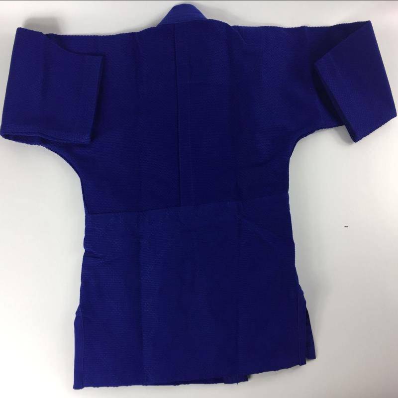 Professional competition uses Judo clothing training clothing bamboo pattern pure cotton white blue road juvenue adult children