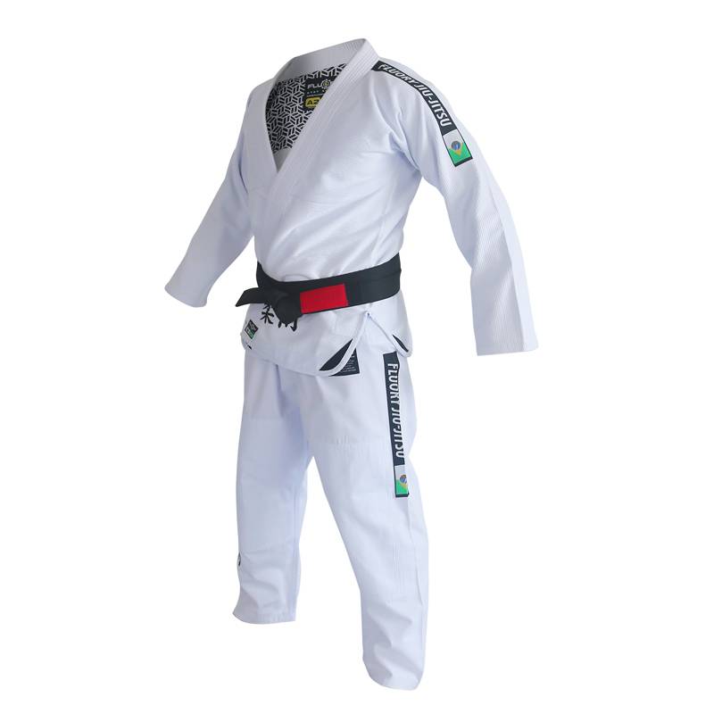 Fluory Brazil Jiu -Jiu -Taoist Men's Women Competition BJJ Judo suit training adult anti -grinding Jiu -Jitsu suit