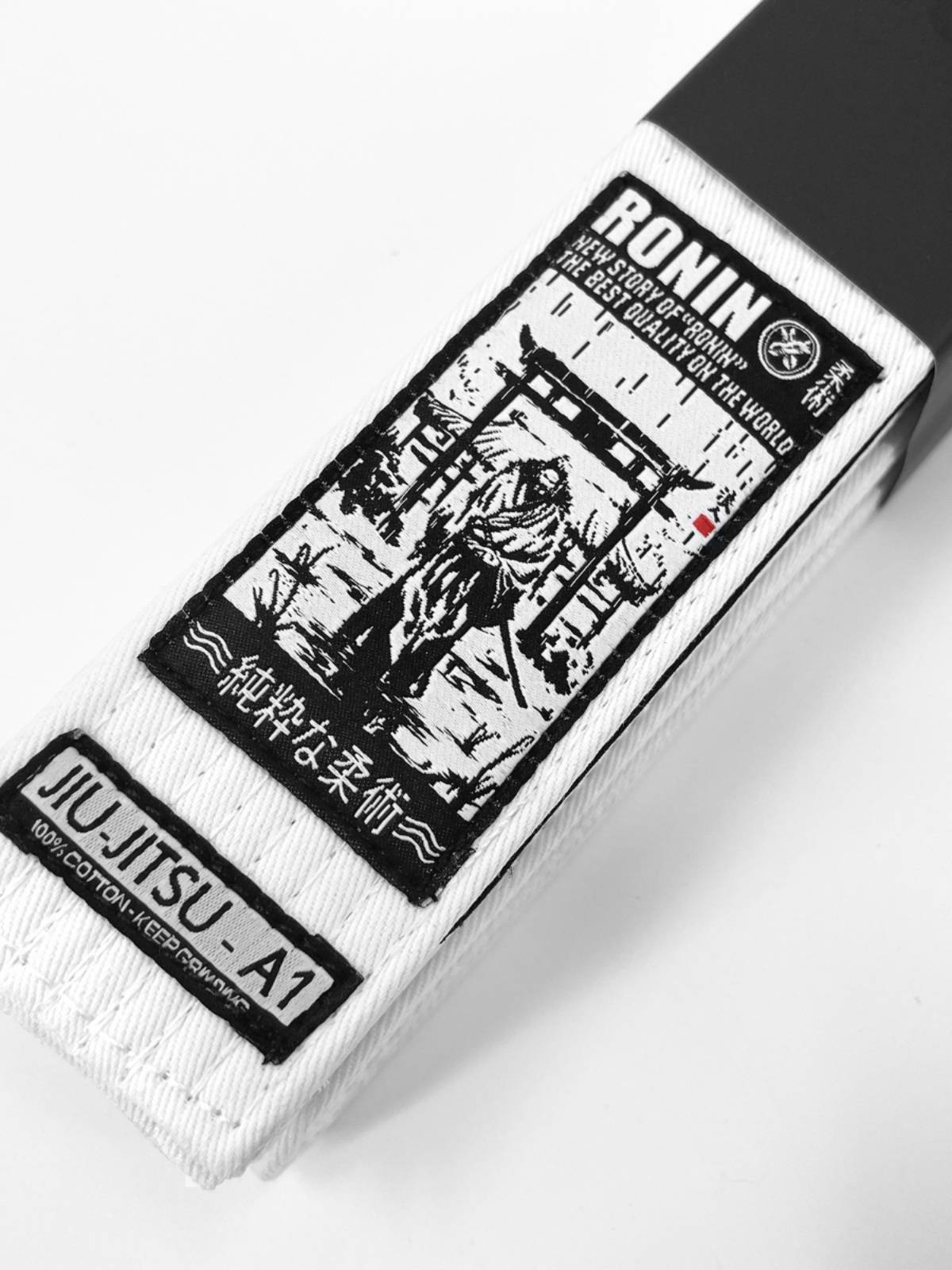 Ronin Basics 1.0 BJJ Jiu -Jitsu belt Brazilian Jiu -Jitsu tape vaginal beginner entry belt