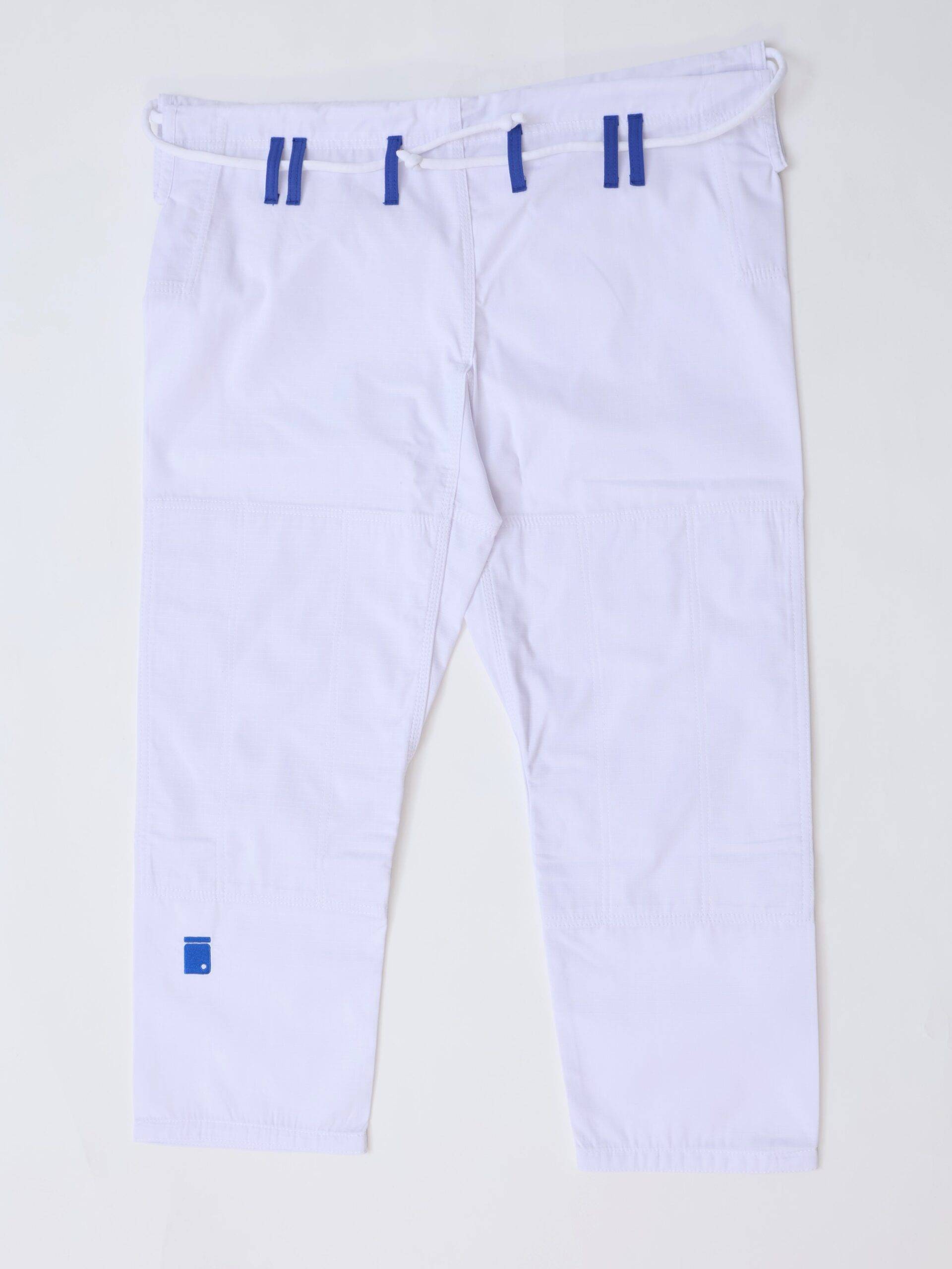 Jhood Basic White New Men and Women's White Smart Brazil Jiu -Jitsu Duke