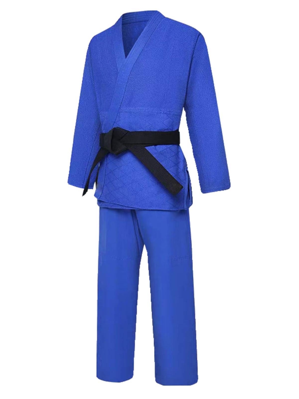 Judo clothing adult youth children 450g bamboo pattern cotton cotton men's and women's training service professional competition Jiu -Jitsu