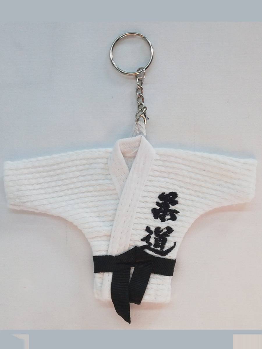 Judo keychain small pendant white blue judo keychain small pendant accessories accessories small gift gifts