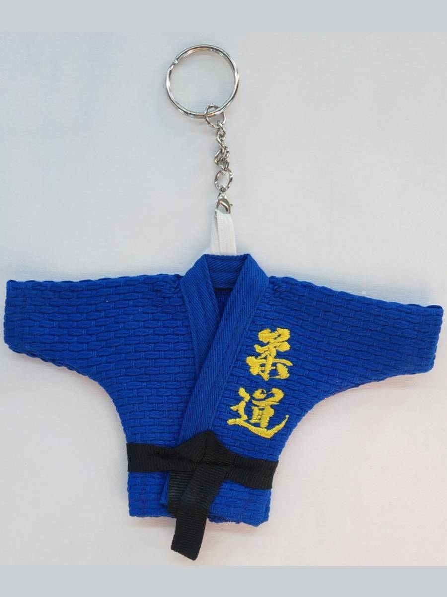 Judo keychain small pendant white blue judo keychain small pendant accessories accessories small gift gifts