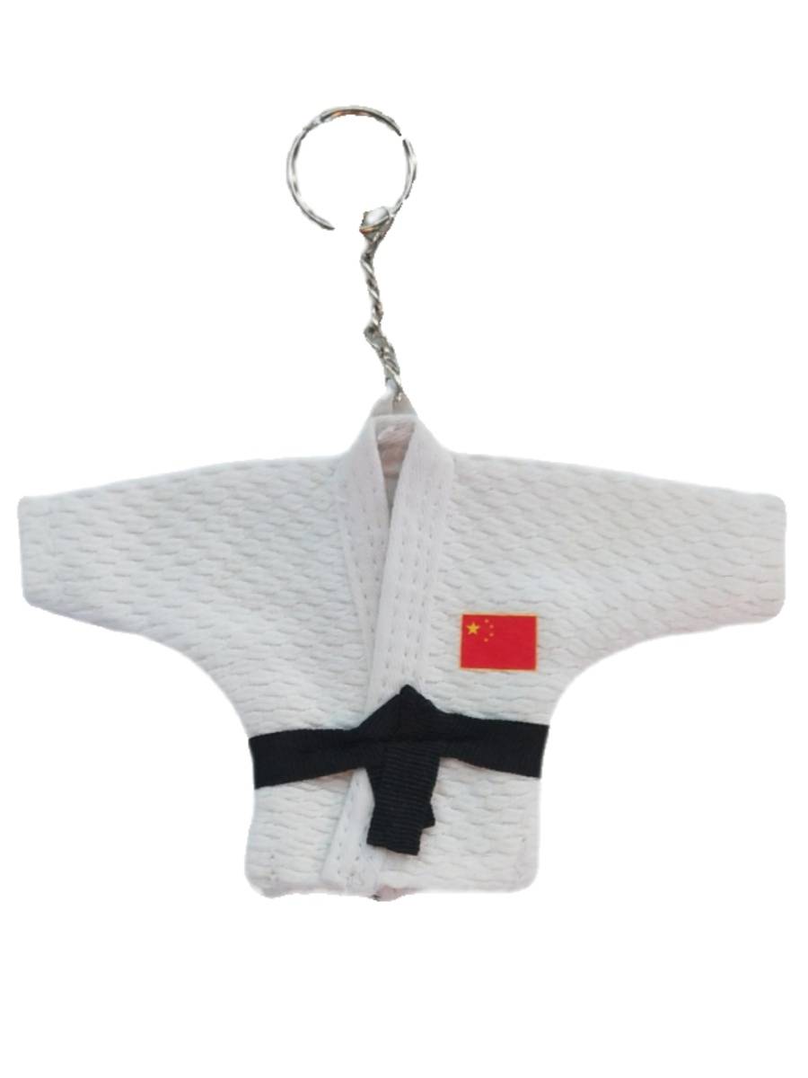 Judo keychain small pendant white blue judo keychain small pendant accessories accessories small gift gifts