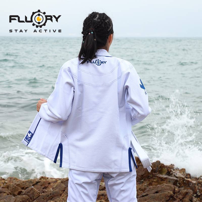Fluory Fire Blood Brazil Jiu -Jitsu Taoist Men Bjj Gi casual men and women adult Judo 2019 new