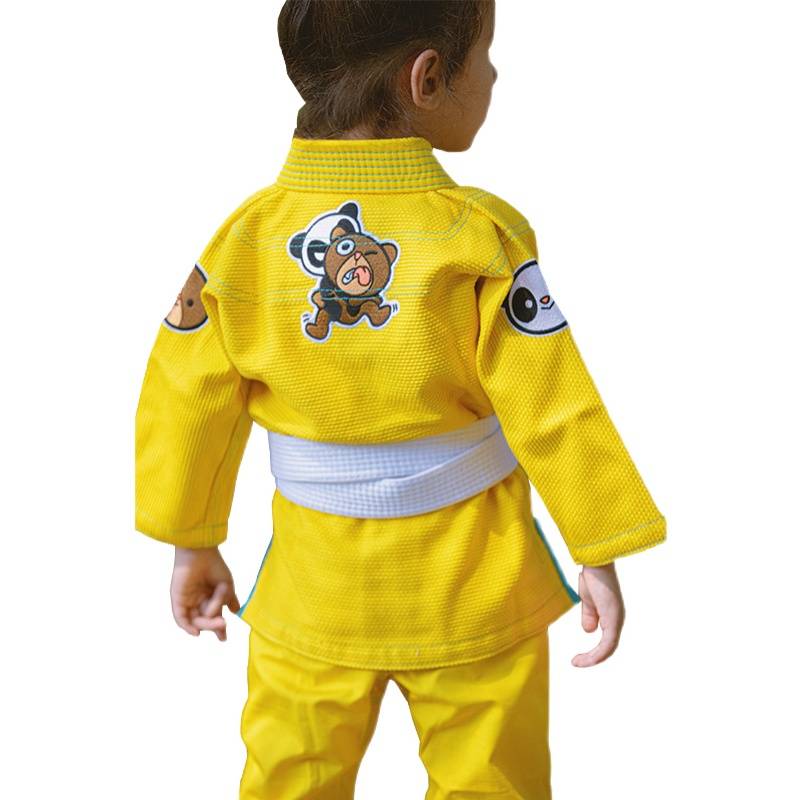 Fluory Firefire New Bjj Brazil Jiu -Jitsu Taoism Children's Wushu Tao Children's Judo Duke