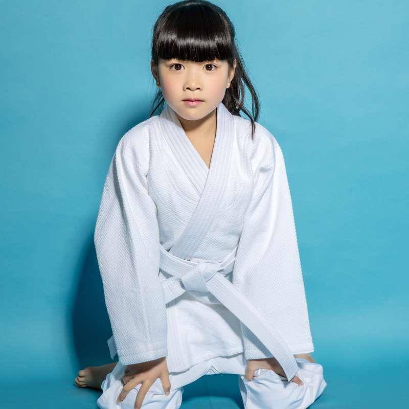 Judo clothing thickened standard men's and women's pure cotton juvenue clothing novice children adult blue and white competition clothes hot sell