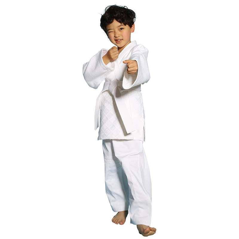 Judo clothing thickened standard men's and women's pure cotton juvenue clothing novice children adult blue and white competition clothes hot sell