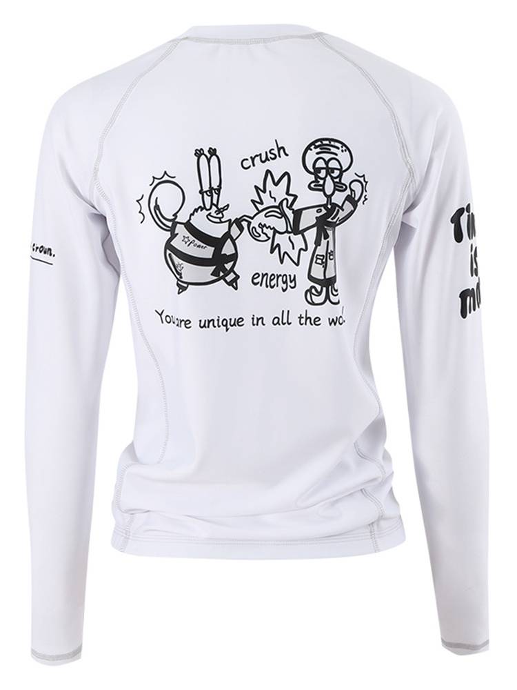 Brazilian Jiu -Jitsu anti -abrasive long -sleeved men's and women's same quick -drying tight body coat BJJ training fighting fitness men and women same models
