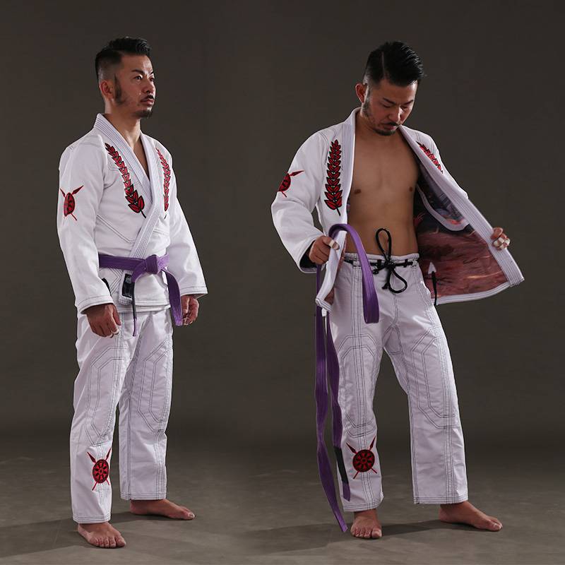 Fluory Acting Bighthlasa Jiu -Jitsu, a male and female BJJ GI Judo Children's Adult Jiu -Jitsu Duke
