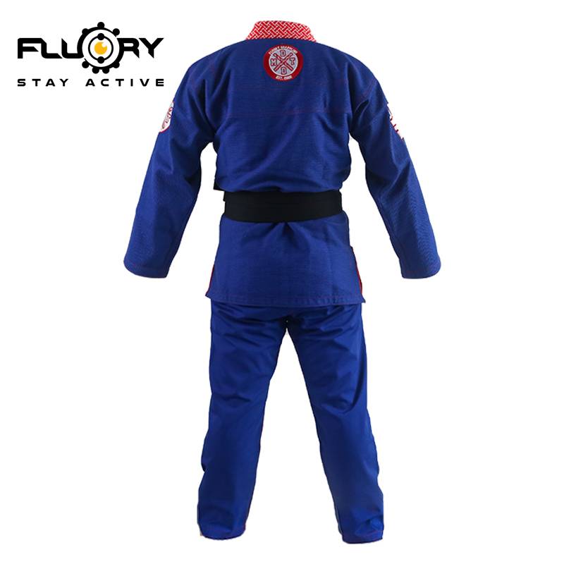 Fluory fire base new Brazilian Jiu -Jitsu drooling men and women BJJ GI casual twist adult juvenile clothing