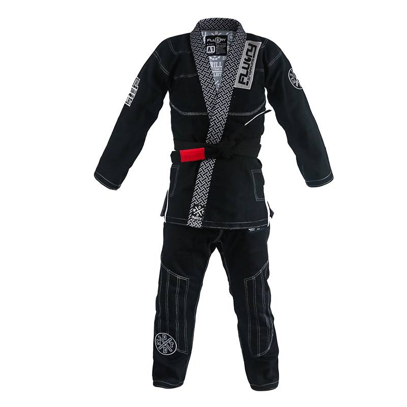 Fluory fire base new Brazilian Jiu -Jitsu drooling men and women BJJ GI casual twist adult juvenile clothing